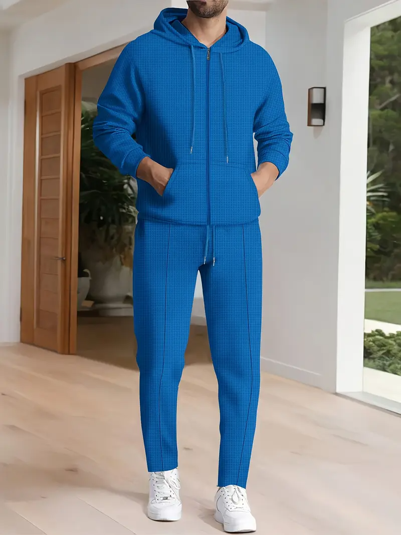 Herrenset | Stilvoll & Bequem | Kapuzenpullover & Hose | Moderne Eleganz
