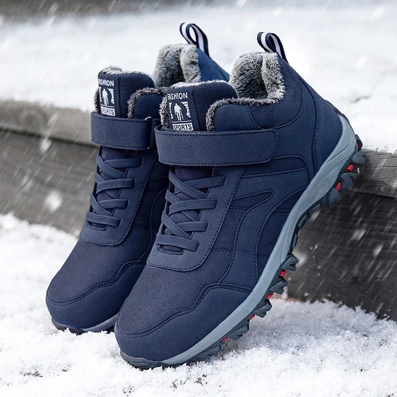 Warme und stylische Herren-Winterstiefel mit rutschfester Sohle für Outdoor-Abenteuer | Freek