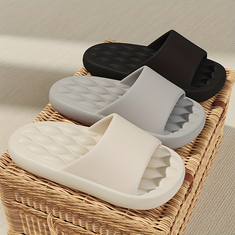 Herren Hausschuhe | Offene Zehe & Atmungsaktive Pantoffeln | Bequem & Rutschfest | EVA Material