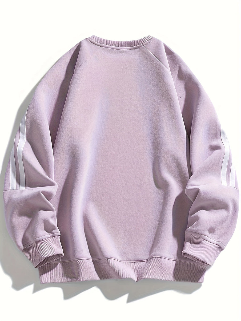 Herren Pullover | Stylisch & Atmungsaktiv | Gestreiftes Seitendesign | Klassischer Rundhalsausschnitt