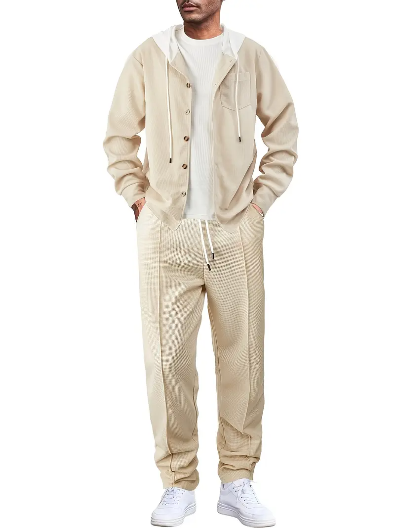 Herren-Strickset | Stylisch & Bequem | Weicher Stoff & Perfekte Passform