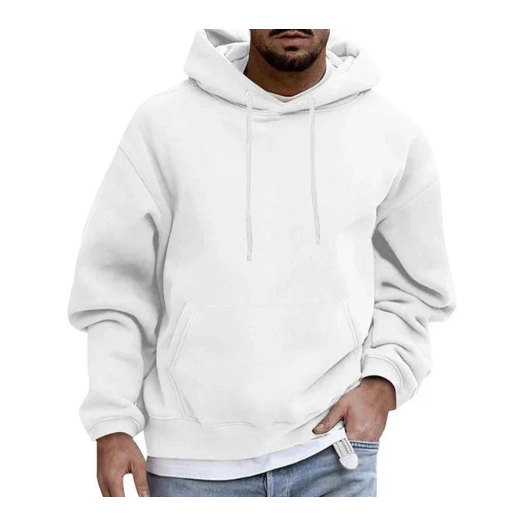 Bequemer Herren-Kapuzenpullover in Übergröße mit zeitloser Wärme und lässiger Eleganz | Victor