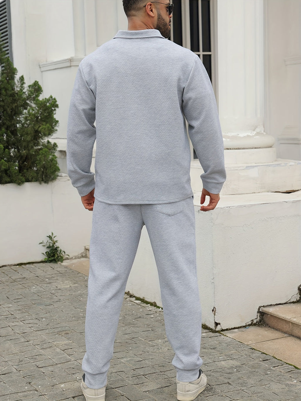 Shirt & Jogger Set | Geschmeidig & Gemütlich | Zeitloses und vielseitiges Design