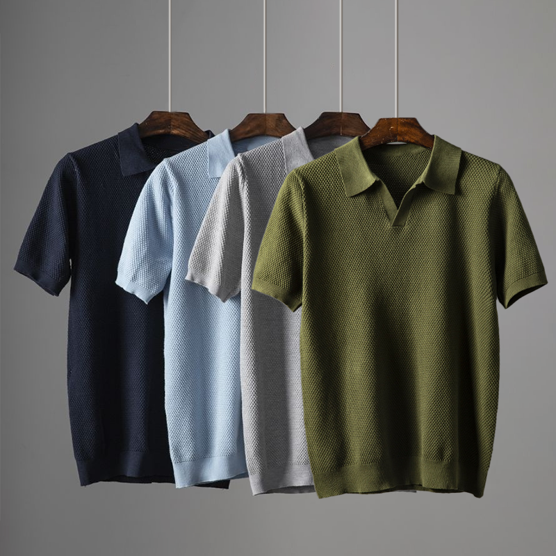 Anspruchsvolles Herren-Sommer-Poloshirt mit mühelosem Stil und lässiger Eleganz | Stijn