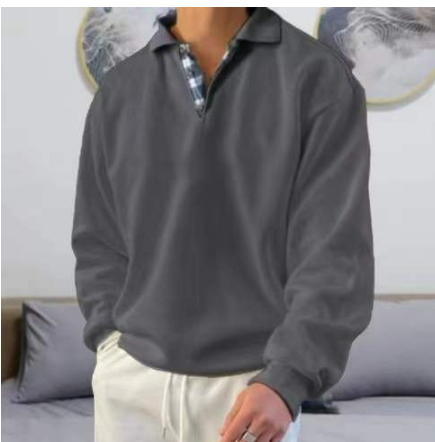Gemütliches Herren-Langarmhemd für lässige Eleganz und entspannten Stil | Thijn