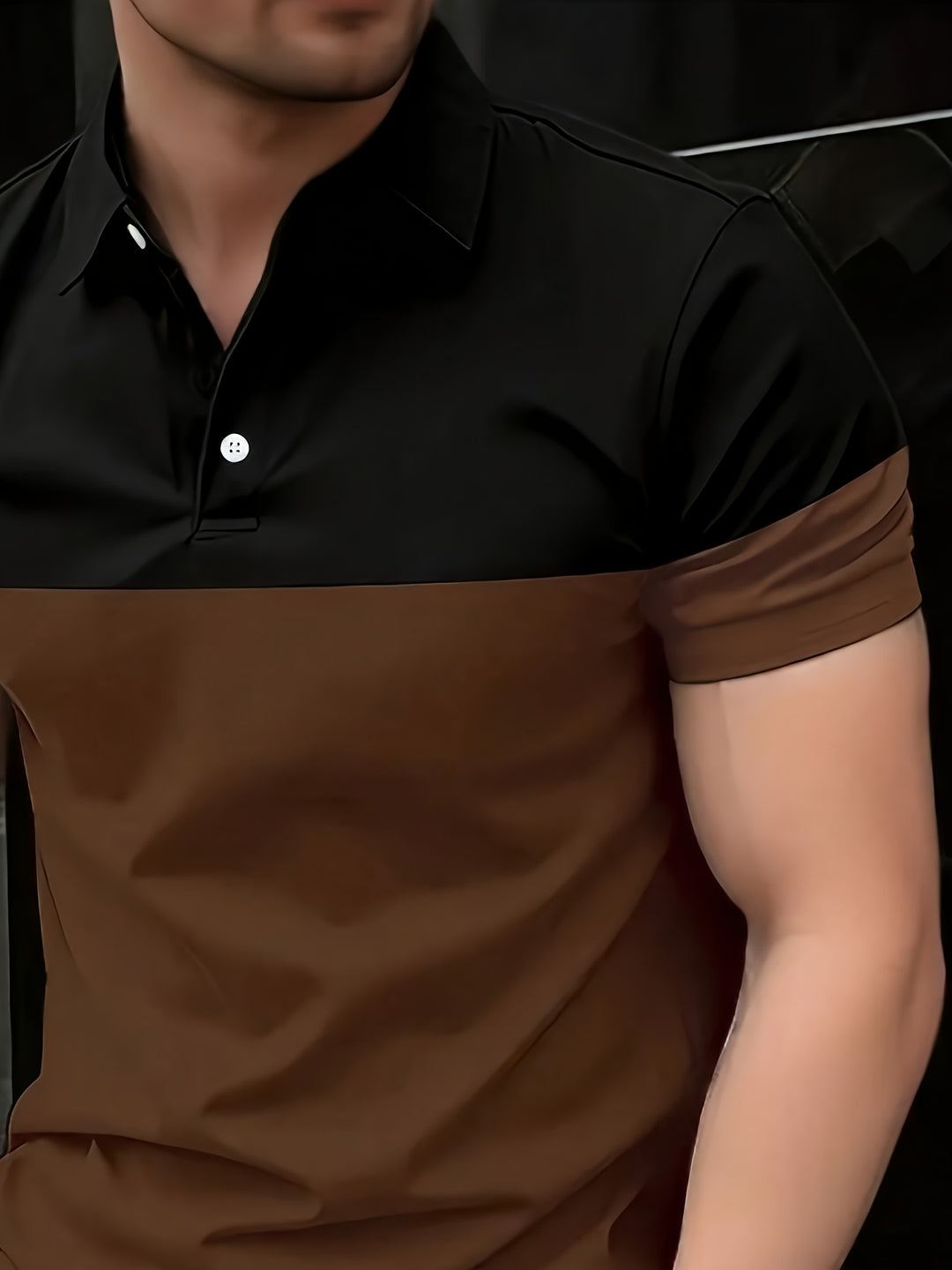Herren-Poloshirt | Colour Blocks | Kurze Ärmel | Casual Summer Style