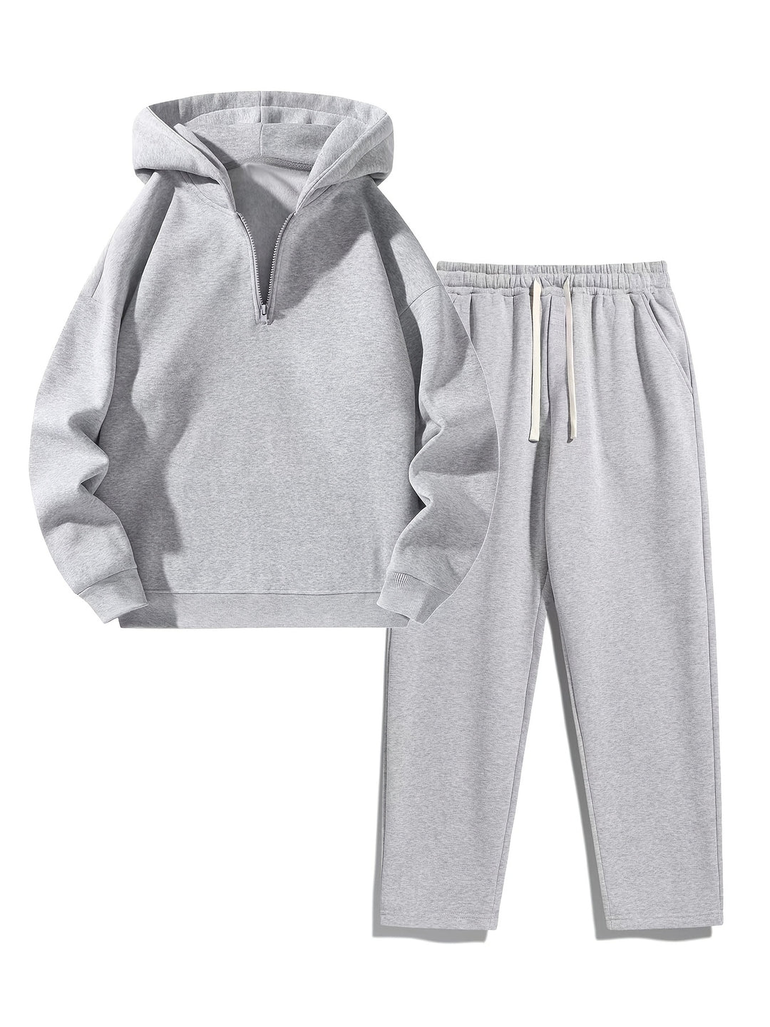 Herren Sport Set | Kapuzenpulli & Sweatpants | Leichter Stretch & Komfort | Lässig