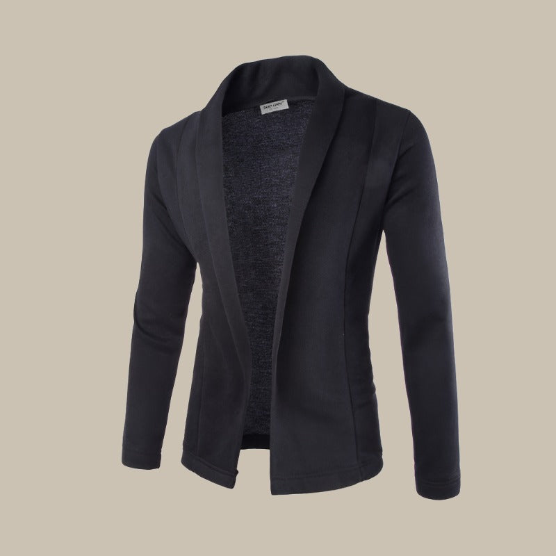 Anspruchsvolle Schalkragen-Strickjacke mit zeitloser Eleganz für Business- und Casual-Looks | Viggo