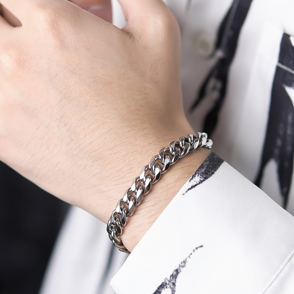 Herrenarmband | Edelstahl | Classic Cuban Link