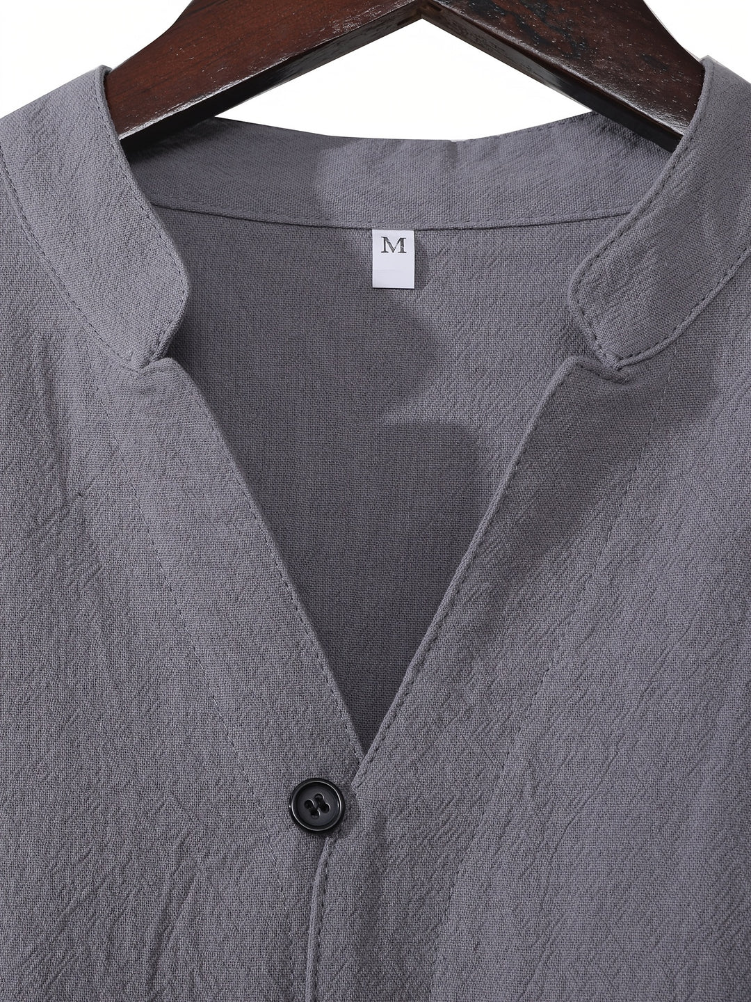 Herrenset | Stehkragen & passende Hose | Relaxed Fit | Sommer Casual