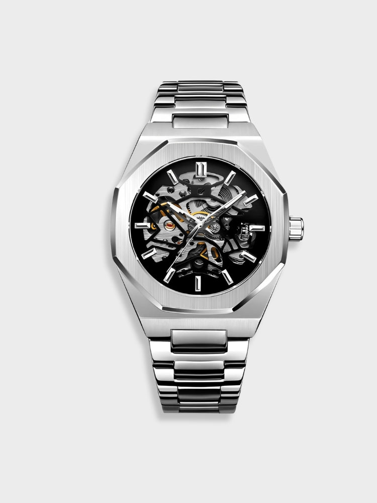 Schlanke und stilvolle Herrenuhr mit zeitloser Präzision und modernem Design | Floris