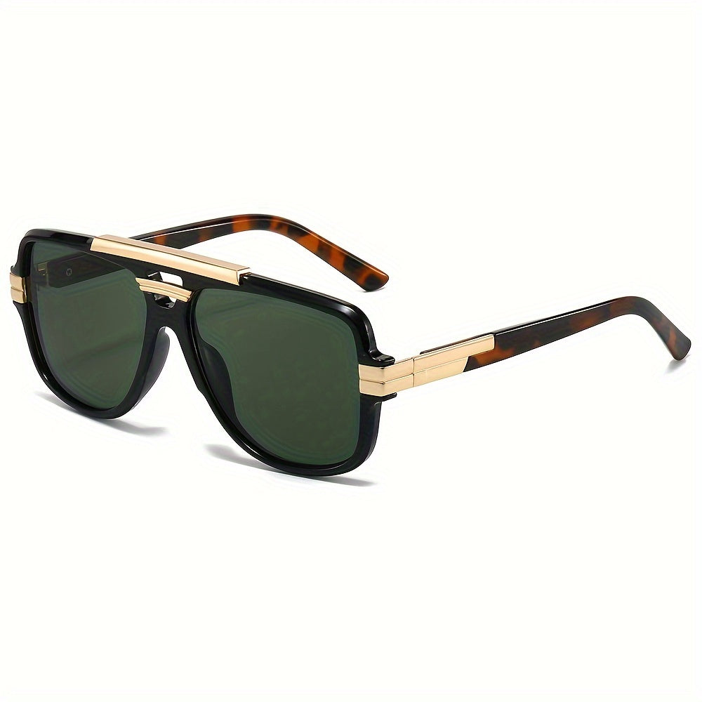 Herren Vintage Pilotenbrille | Voller Zinklegierungsrahmen | Retro & Stilvoll