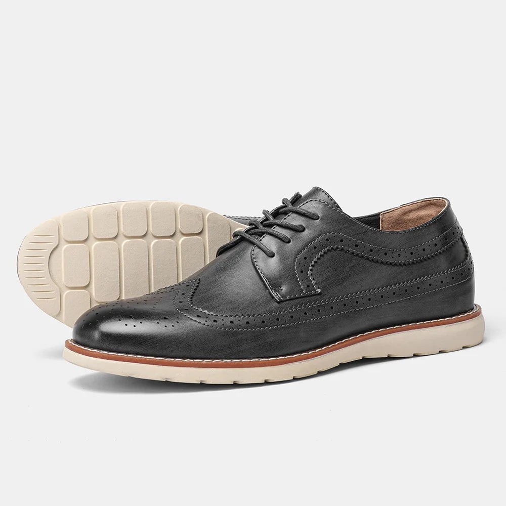 Herren - Klassische schuhe - Leder - Gepolsterte Sohle - Zeitloser Stil & Komfort für jeden Anlass