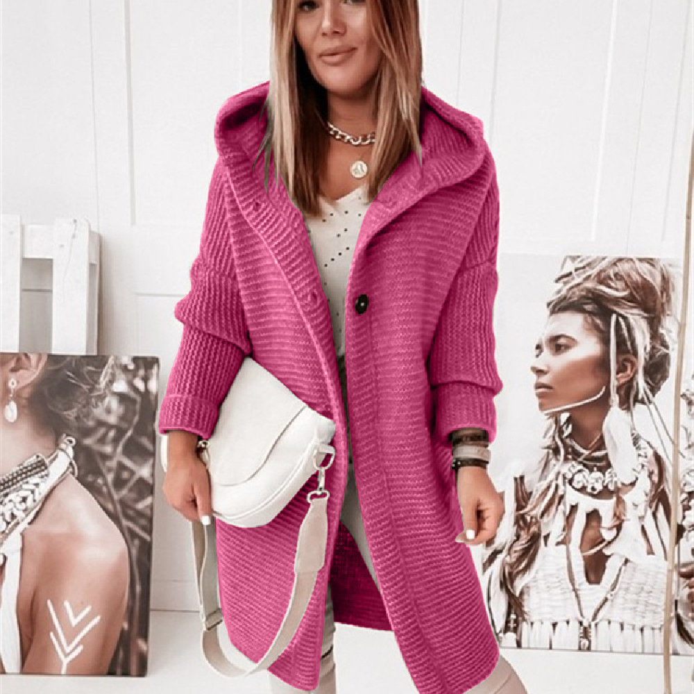 Ella Chic Freizeitmantel mit Kapuze