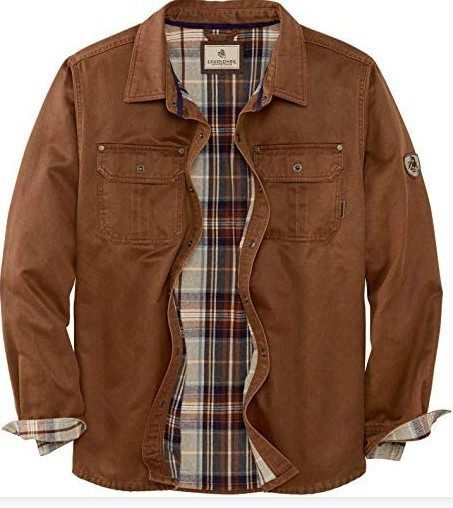Herren - Trucker Jacket - Gewachstes Segeltuch mit weichem Innenfutter - Stilvolle Segeltuchjacke für jeden Anlass