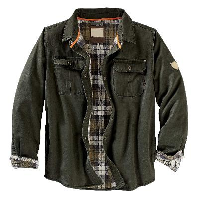 Herren - Trucker Jacket - Gewachstes Segeltuch mit weichem Innenfutter - Stilvolle Segeltuchjacke für jeden Anlass