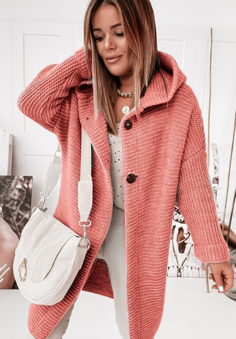 Ella Chic Freizeitmantel mit Kapuze