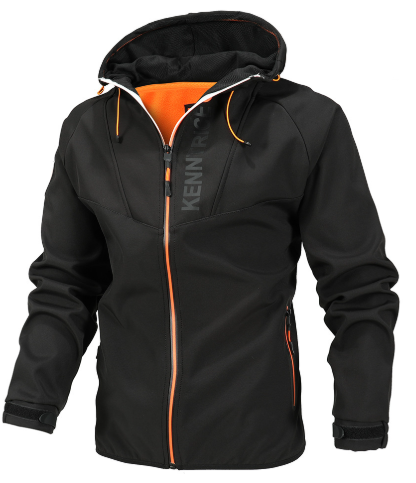 Herren - Modische Jacke - Leichte Material - Wasser- Winddicht, atmungsaktiv - Ideal für jede Jahreszeit