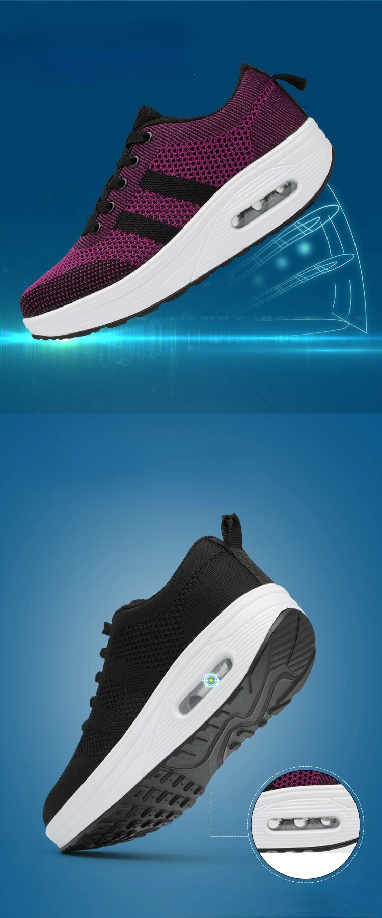 AirFlex™ Luftgepolsterte orthopädische Schuhe