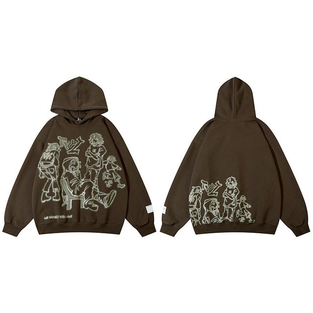 Jaqcues | Streetwear Hoodie mit Druck