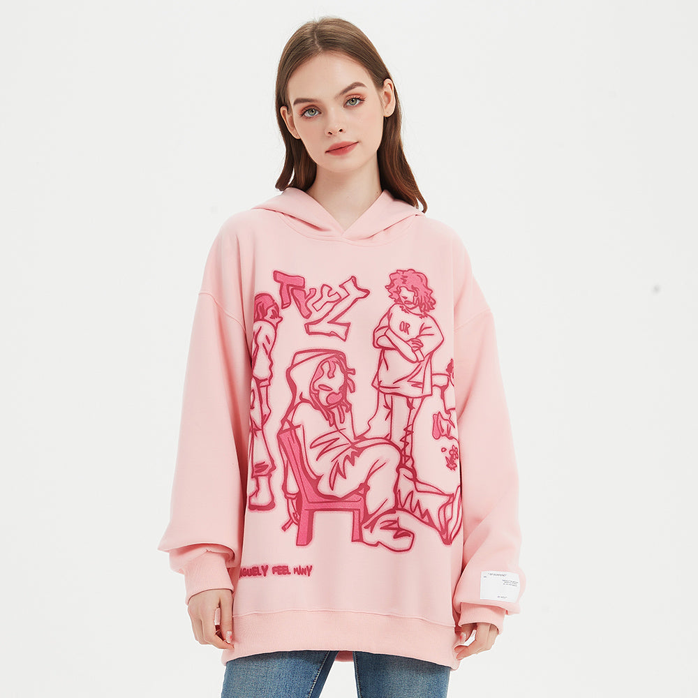 Jaqcues | Streetwear Hoodie mit Druck