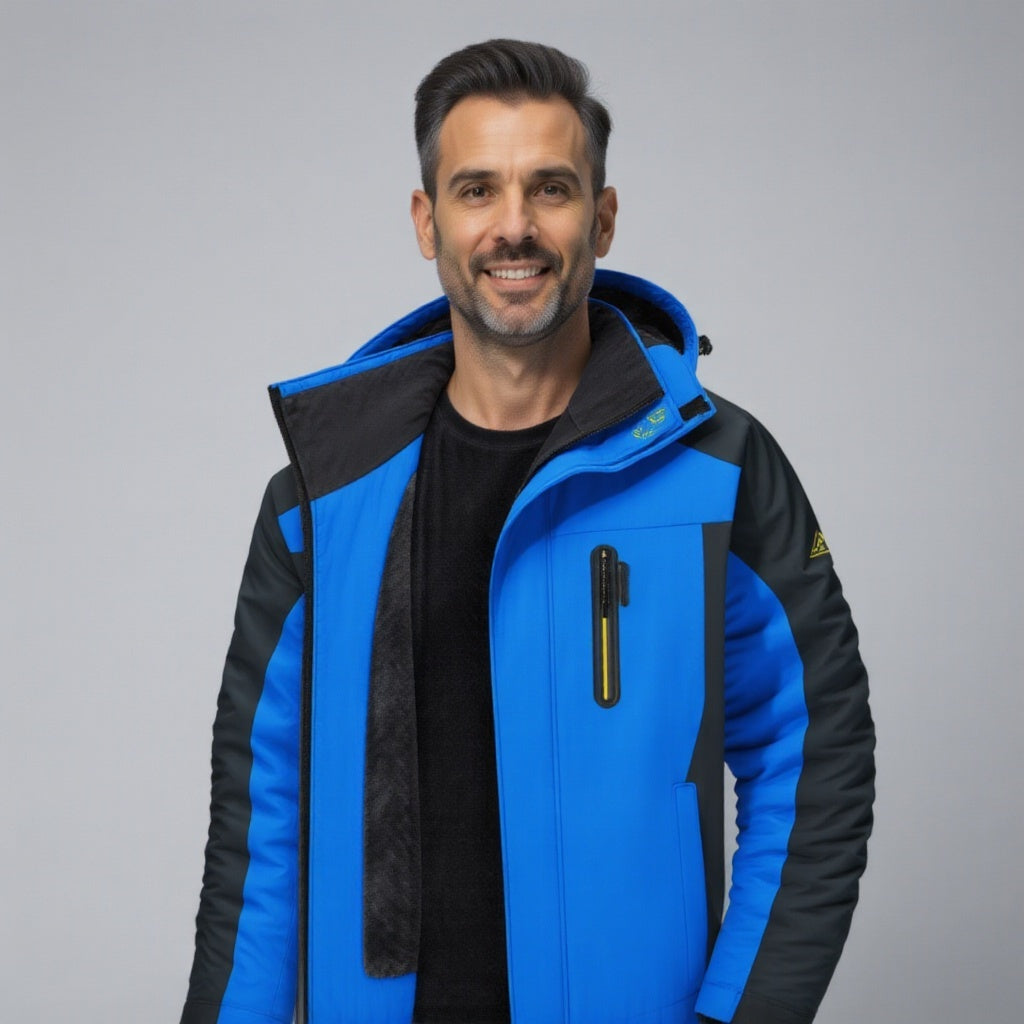 Herren - Winterjacke - Wasserdichte - Warm und atmungsaktiv für kaltes Wetter - Optimaler Schutz und Komfort