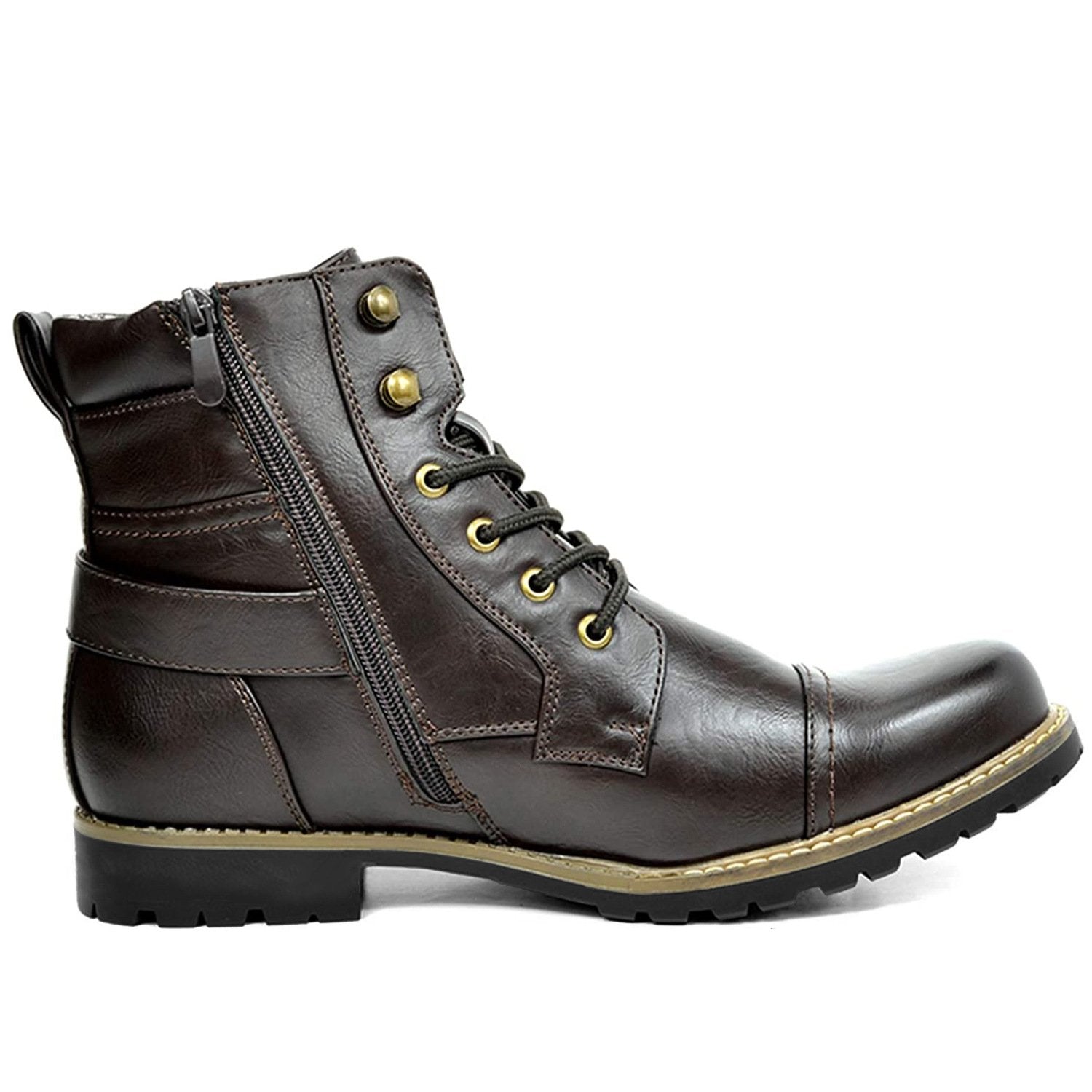 Herren - Motorradstiefel - Leder - Stylische und robuste Reitschuhe für Biker