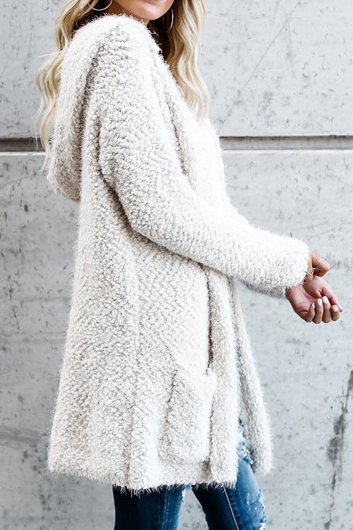 Lara™ | Kapuzen-Strickjacke