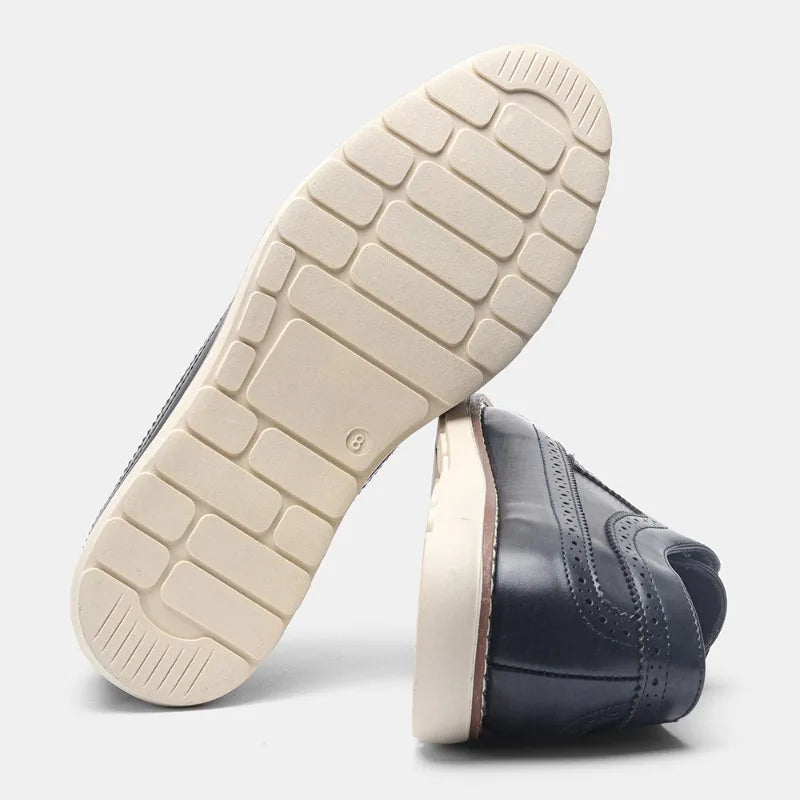 Herren - Klassische schuhe - Leder - Gepolsterte Sohle - Zeitloser Stil & Komfort für jeden Anlass