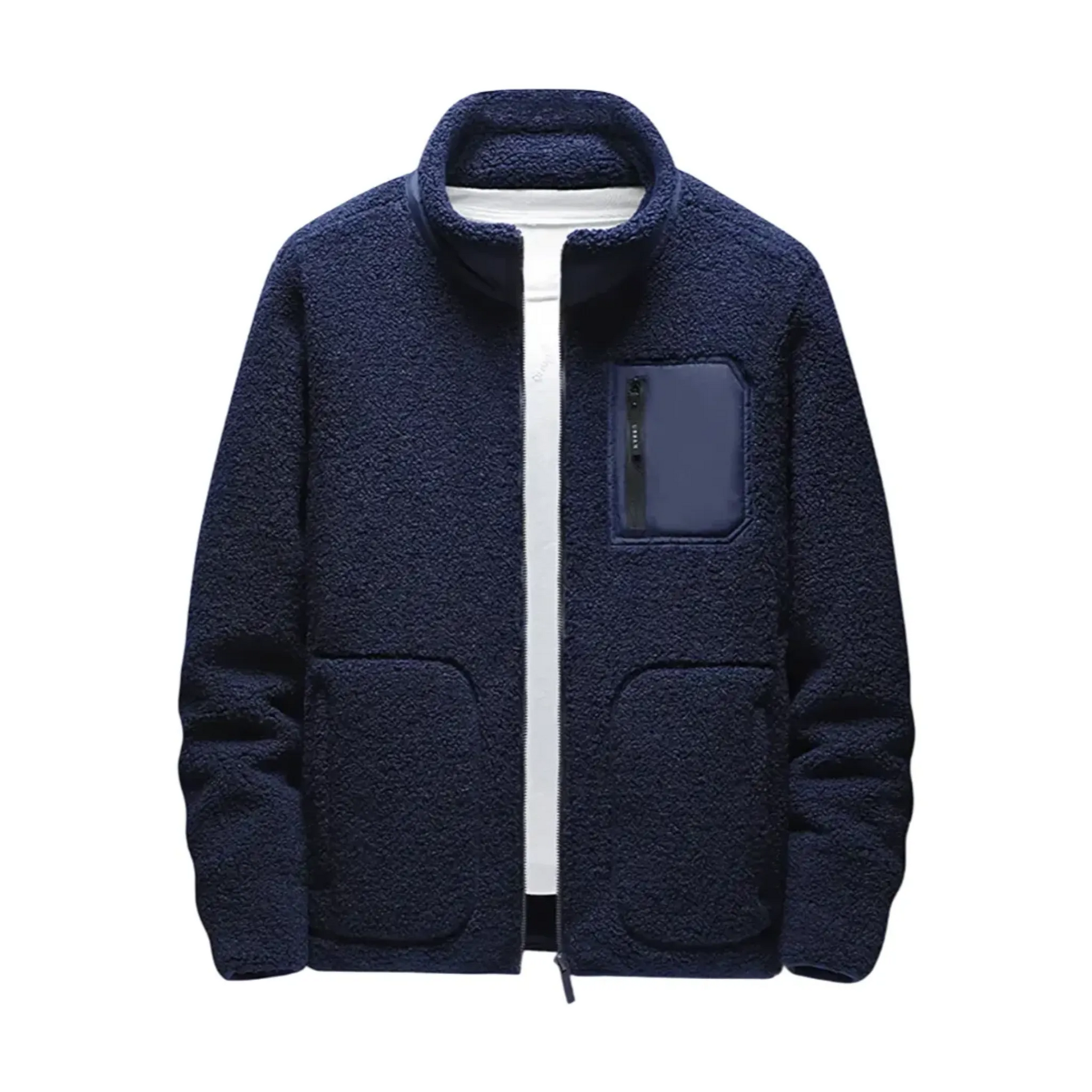 Herren - Fleecejacke - Weiches Material - Taschen - Modische und Bequeme Oberbekleidung für jeden Anlass
