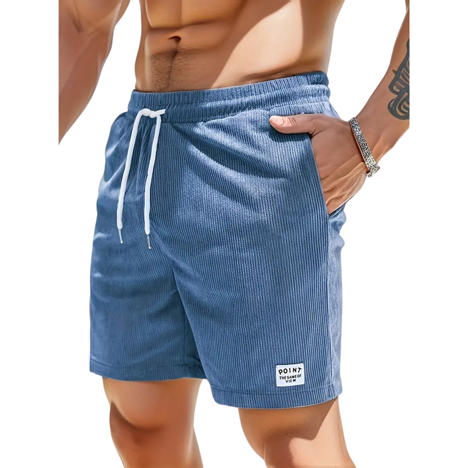 Herren - Badeshorts - Atmungsaktive Polyestermischung mit praktischen Taschen - Ideal für den Sommer