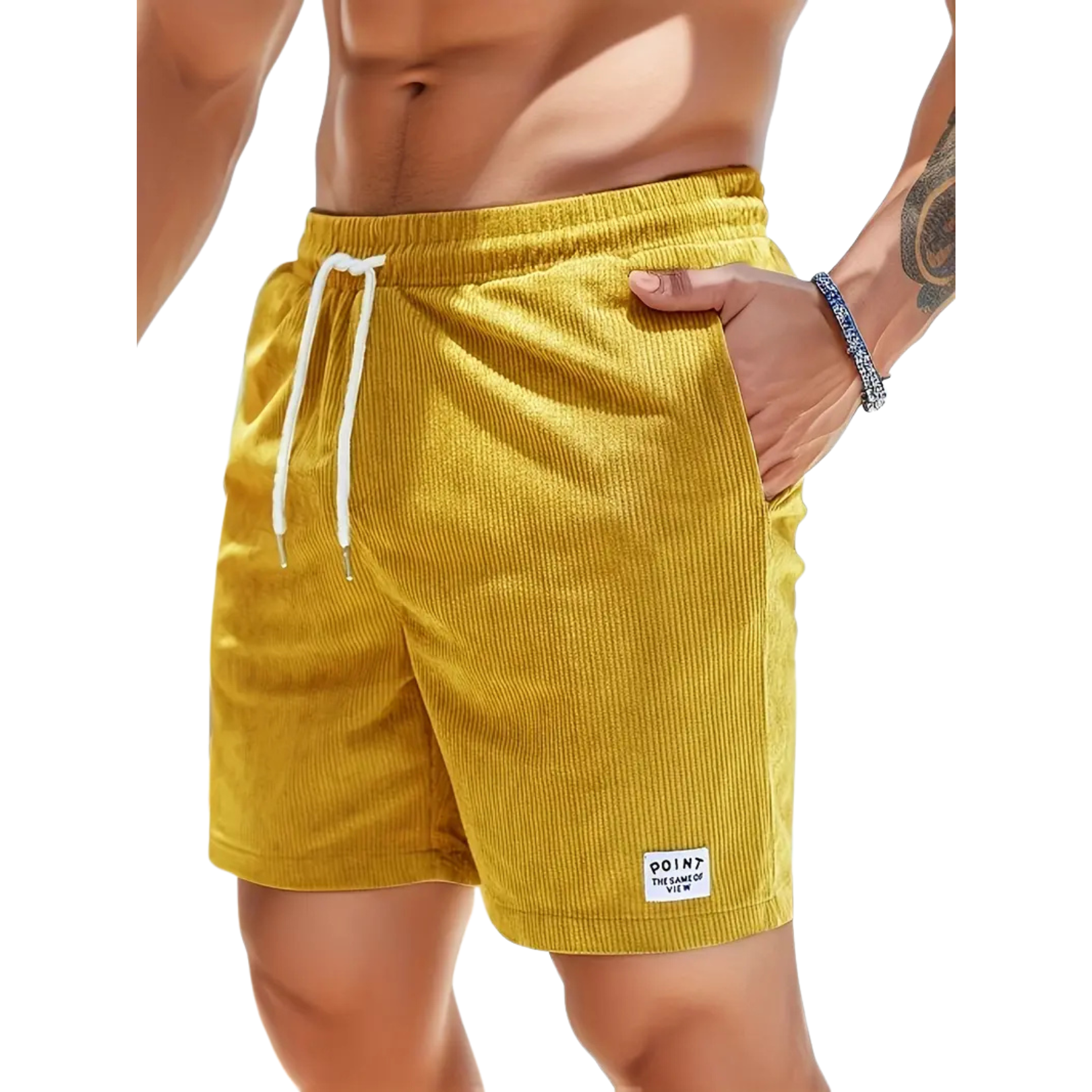 Herren - Badeshorts - Atmungsaktive Polyestermischung mit praktischen Taschen - Ideal für den Sommer