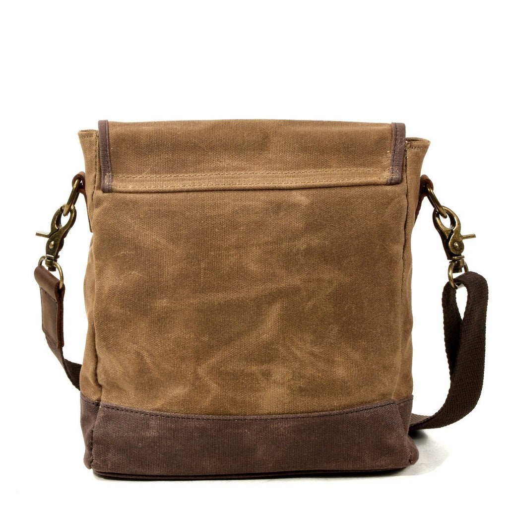 Herren - Kleine Canvas-Messenger-Tasche - Stilvoll, vielseitig & ideal für Alltag und Freizeit