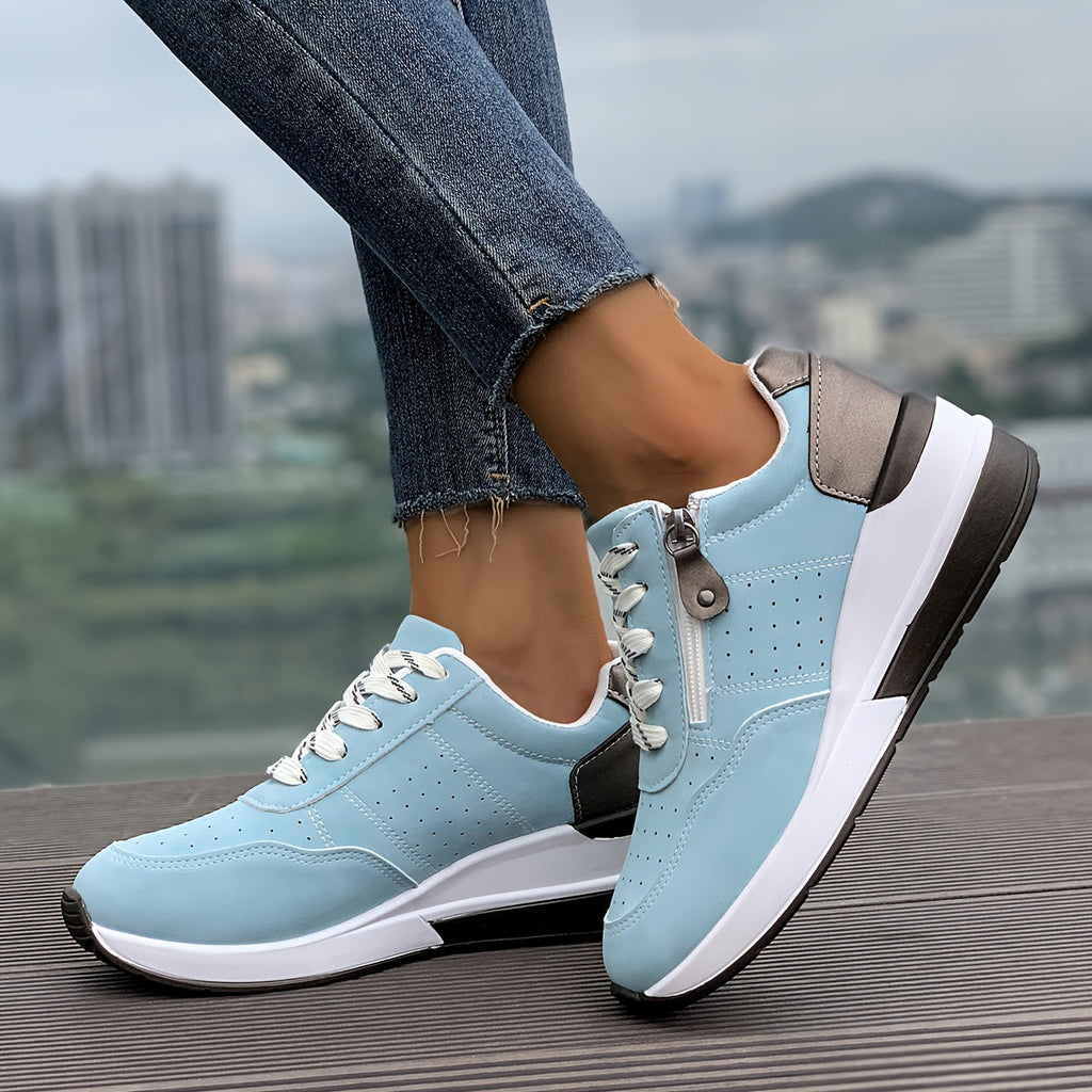 Noor | Lässige Plateau-Turnschuhe