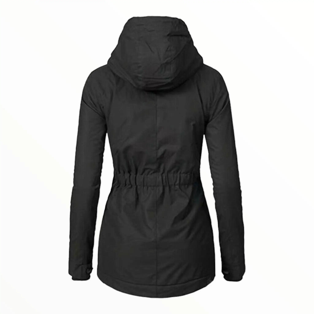 Damen - Parka Jacke - Warm with Kunstfellbesatz - Perfekt für kalte Wetterabenteuer