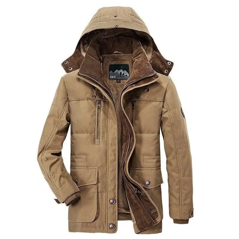 Herren - Kalte Wetter Parka - Baumwollfutter - Isolierte & stilvolle Jacke für optimale Wärme und Komfort