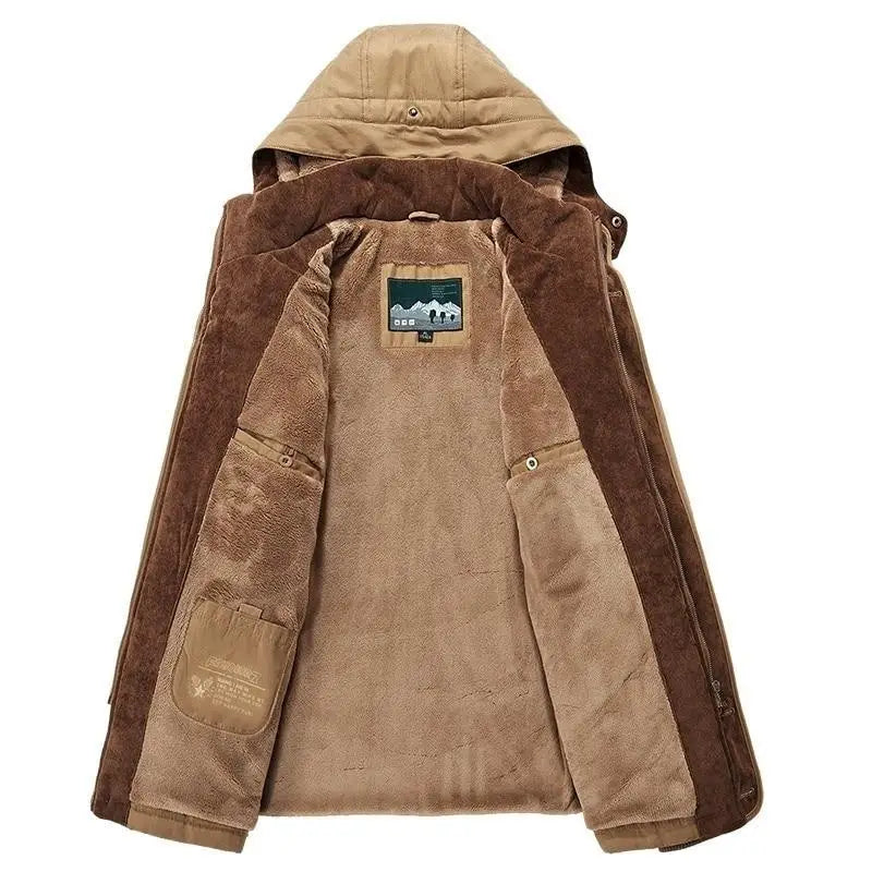 Herren - Kalte Wetter Parka - Baumwollfutter - Isolierte & stilvolle Jacke für optimale Wärme und Komfort