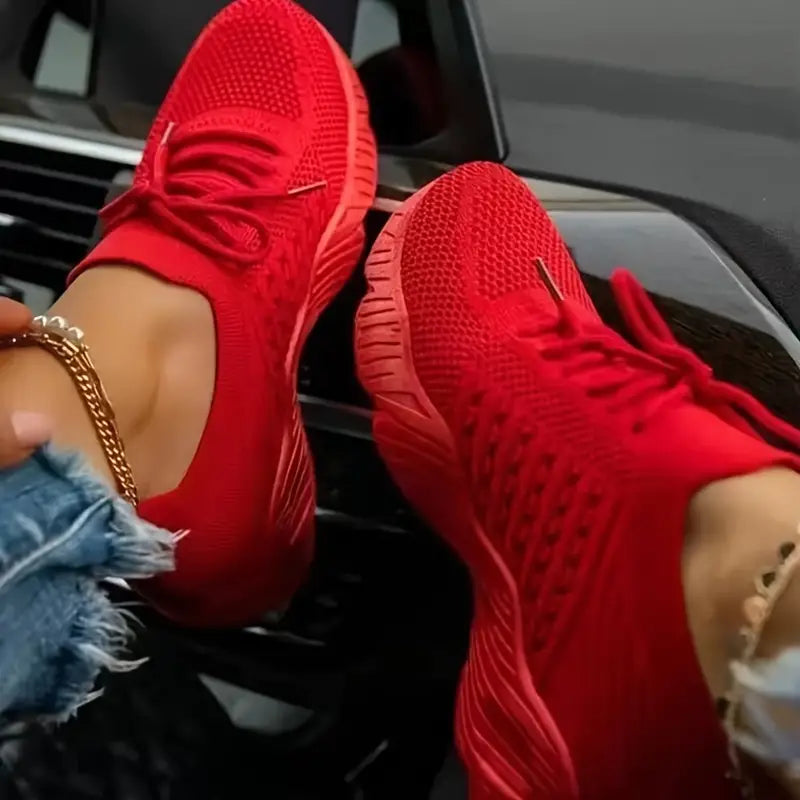 Priscilla | Bequeme Mesh-Turnschuhe für Frauen