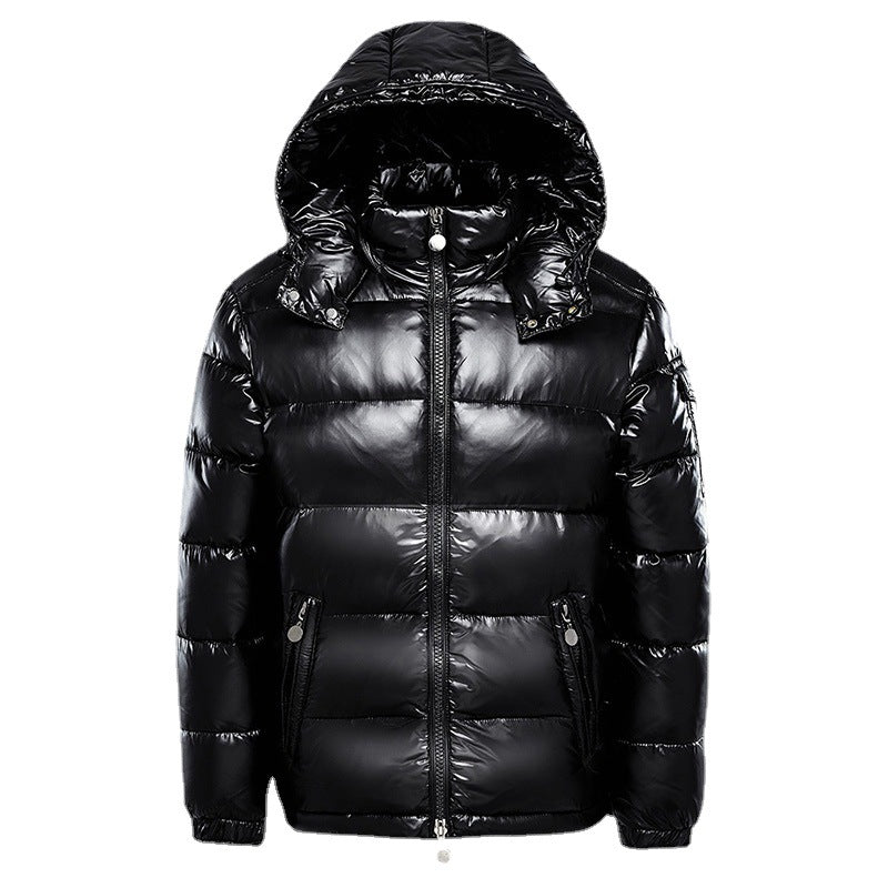 Herren - Pufferjacke mit Kapuze - Langlebigen Materialien - Warmes Design für Winter-Outdoor - Stylish und Komfortabel
