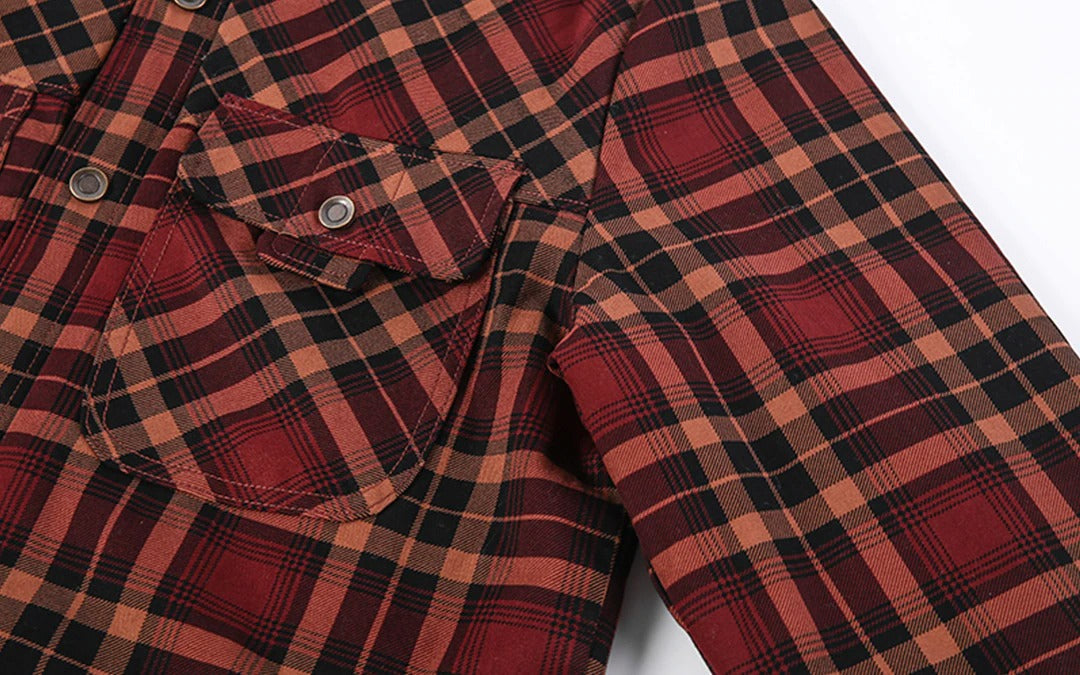 Herren - Holzfäller-Kapuzenpulli - Gemütliches Flanell-Material - Stilvolle Freizeitkleidung für jeden Anlass