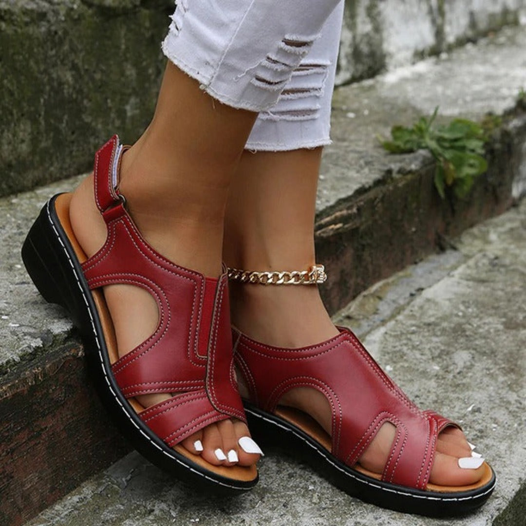 Damen - Sandalen - Langlebigen Materialien - Weiche Sohle - Stylische Alltagschuhe für jeden Anlass