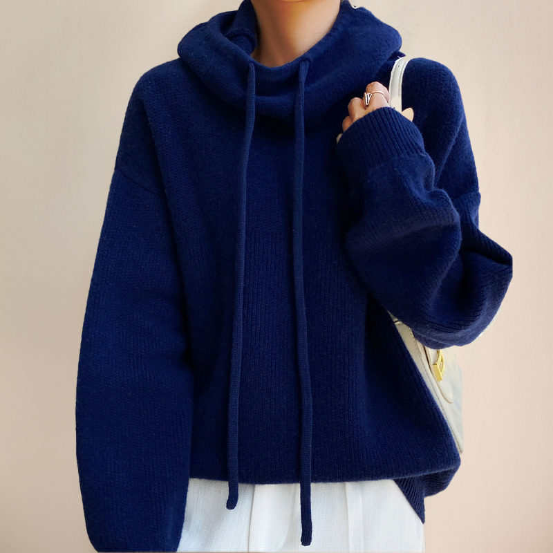 Damen - Rollkragenpullover - Merinowolle - Klassische Wärme für stilvolle Eleganz