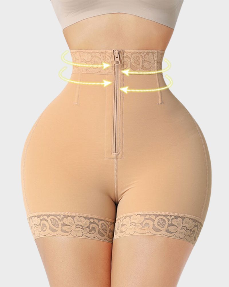 Zani's | Hoch taillierte formende Shorts