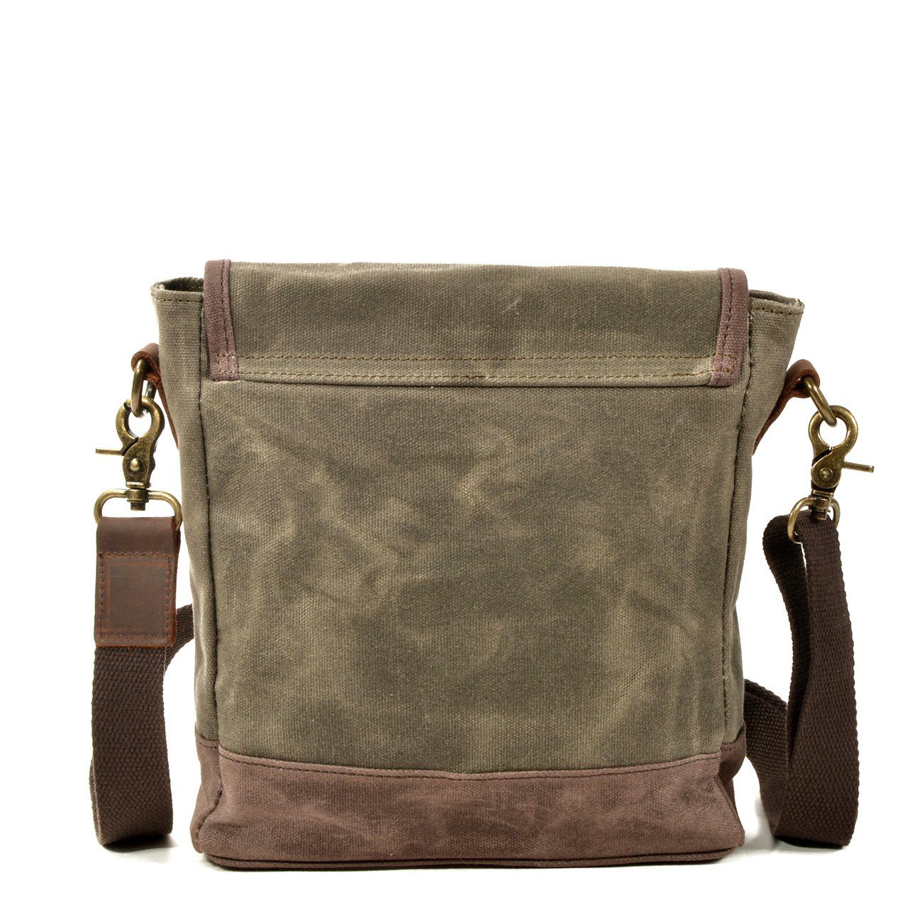 Herren - Kleine Canvas-Messenger-Tasche - Stilvoll, vielseitig & ideal für Alltag und Freizeit