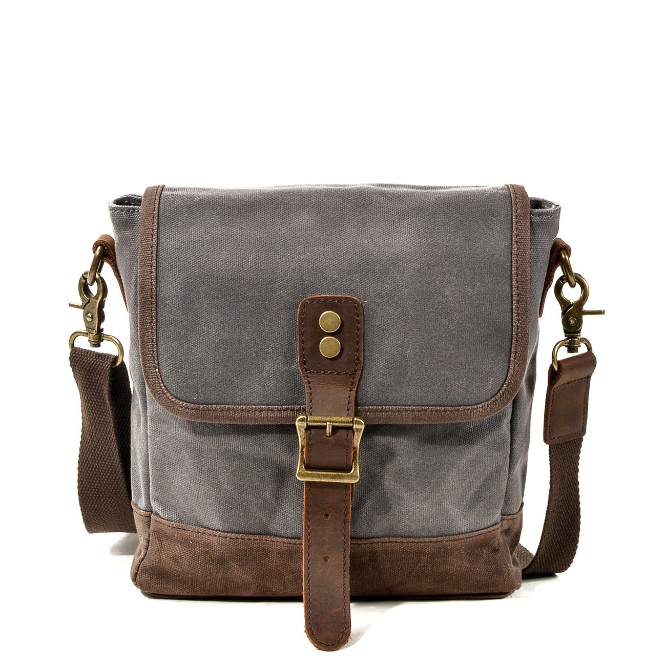 Herren - Kleine Canvas-Messenger-Tasche - Stilvoll, vielseitig & ideal für Alltag und Freizeit