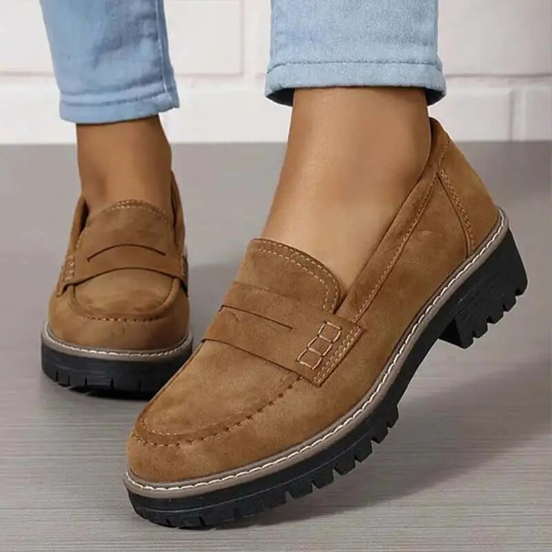 Damen - Bequeme Alltagsschuhe - Weichem Material - Stylisches Design - Ideal für jeden Anlass