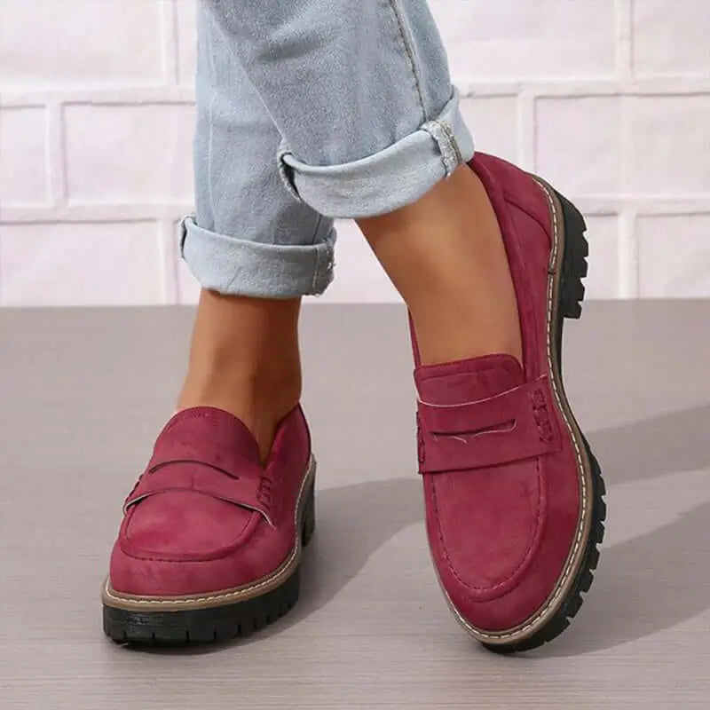 Damen - Bequeme Alltagsschuhe - Weichem Material - Stylisches Design - Ideal für jeden Anlass