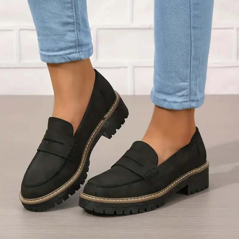 Damen - Bequeme Alltagsschuhe - Weichem Material - Stylisches Design - Ideal für jeden Anlass