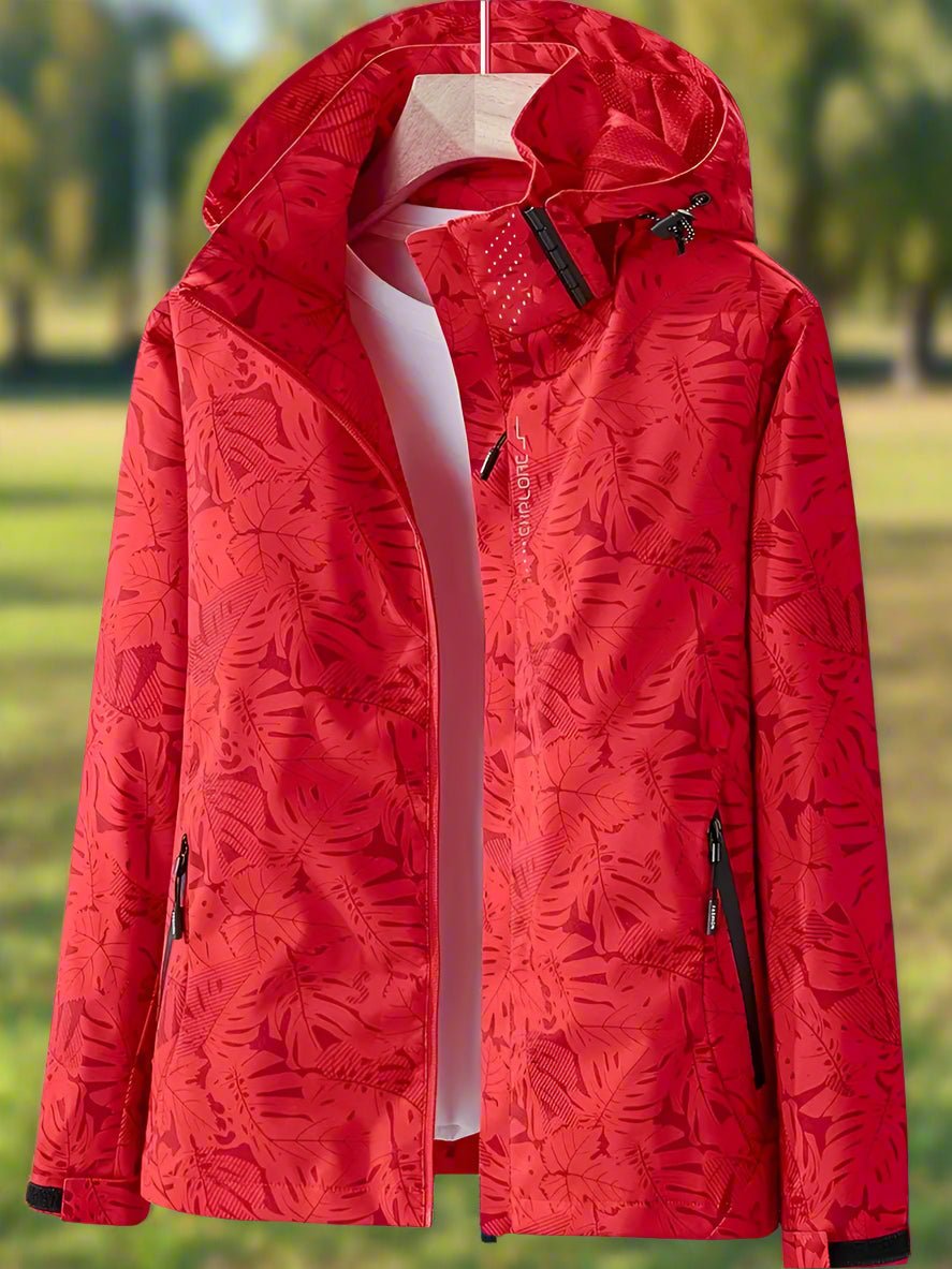 Damen - Leichte Kapuzenjacke - Atmungsaktiv & Vielseitig - Outdoor-Aktivitäten - Ideal für Alle Jahreszeiten