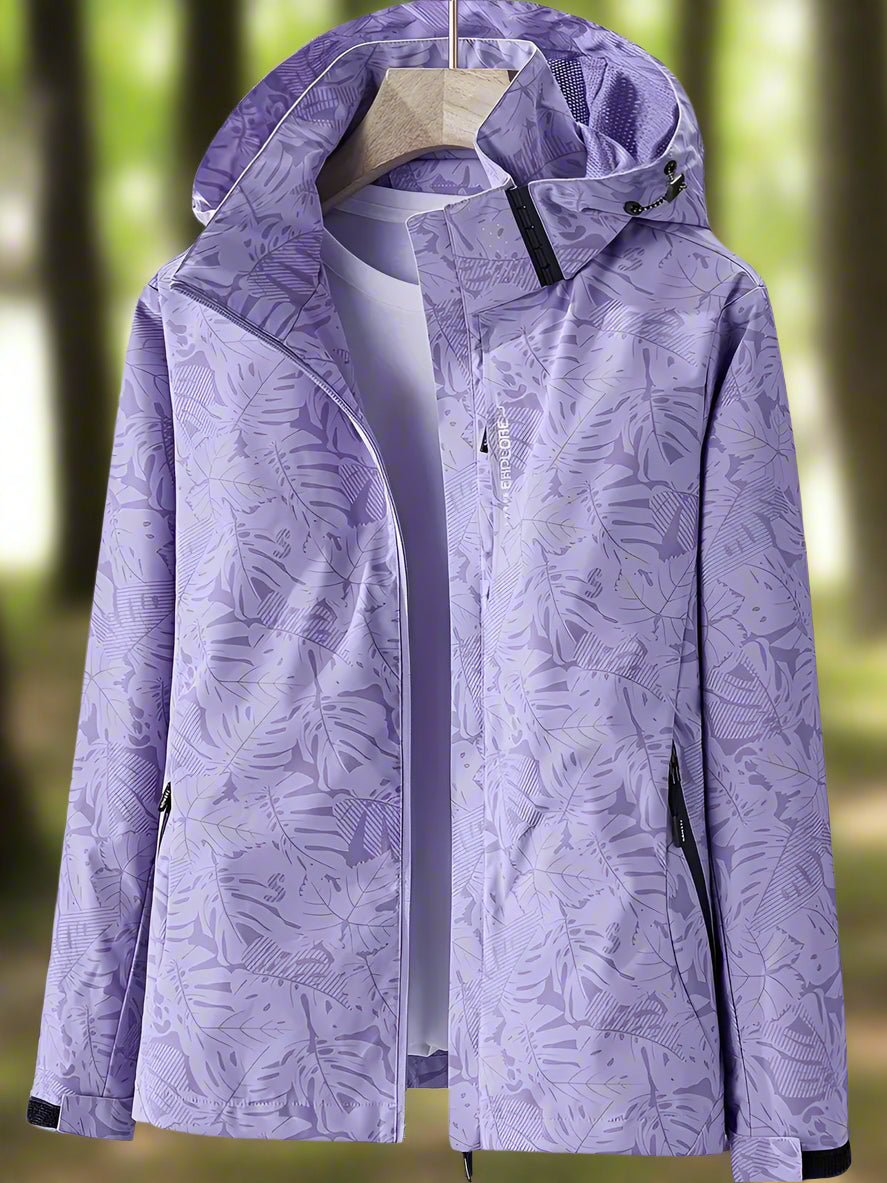 Damen - Leichte Kapuzenjacke - Atmungsaktiv & Vielseitig - Outdoor-Aktivitäten - Ideal für Alle Jahreszeiten